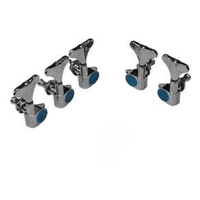 Tarraxa Baixo Blindada 5 Cordas 3+2 Metal Cromado Smart