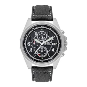Relógio Orient Masculino Cronógrafo MBSNC005 Prata 42mm