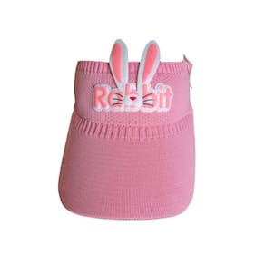 Boné Viseira Elástico Rosé - Tamanho Único Infantil