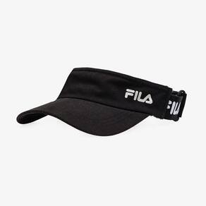 Viseira Fila Comfort Unisex Preto - Proteção Solar e Estilo