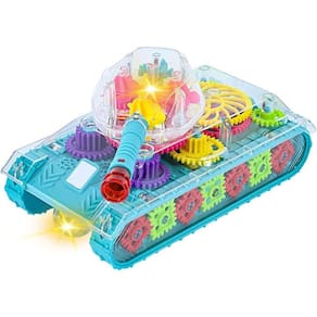 Carrinho Gear Tank - Engrenagens, Luzes e Músicas - 3 anos