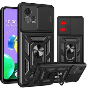 Capa Resistente Anti Impacto para Motorola Moto G72 - Preto