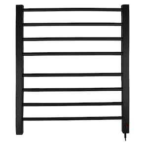 Toalheiro Térmico Bivolt Grande Preto Lado Direito Aiello
