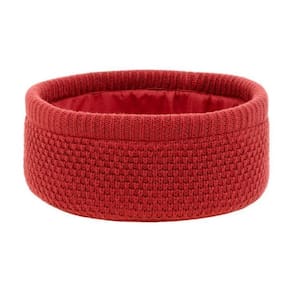 Cesto Tricot para Lavabo 25cm Buddemeyer Marsala