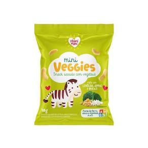 Snack Infantil Lentilha e Brócolis 18g - 100% Natural