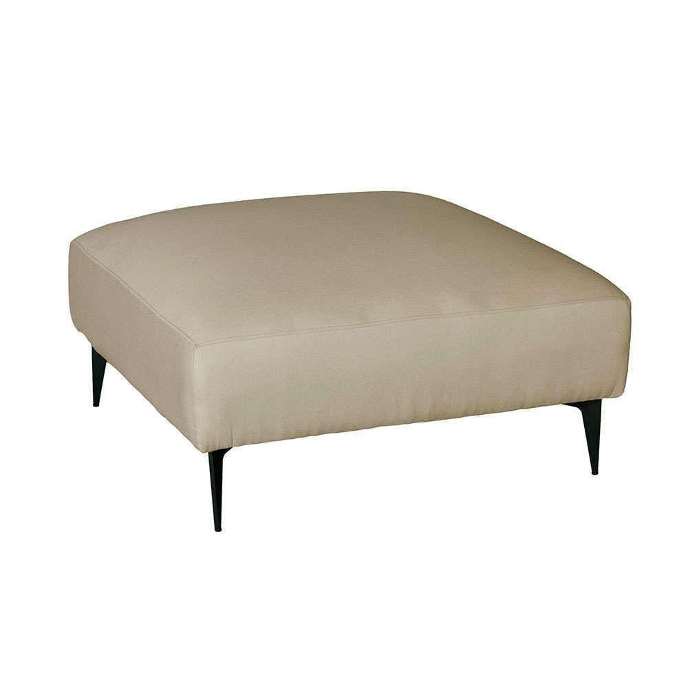 puff ubbe linho bege 85cm