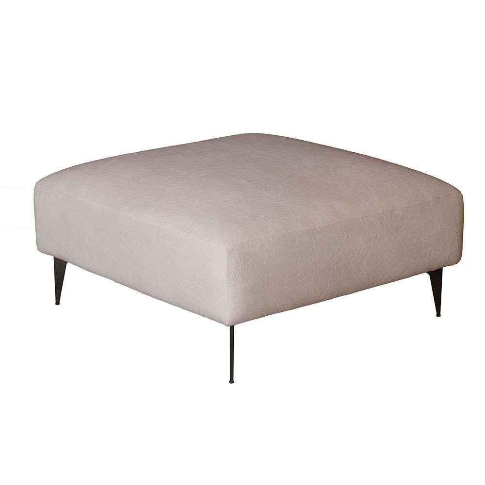 puff ubbe bouclê bege 85cm