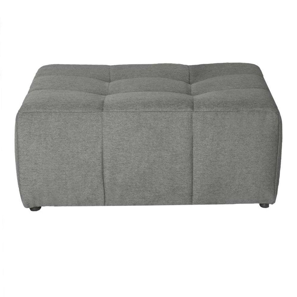 puff modular soho linho cinza