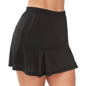 Short Saia Fitness Treino Tênis Cós Elástico 100% Poliamida