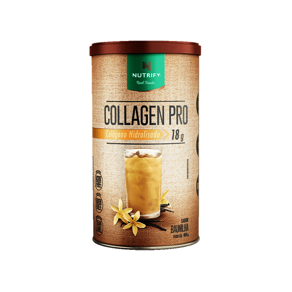 Collagen pro baunilha 450g - Nutrify
