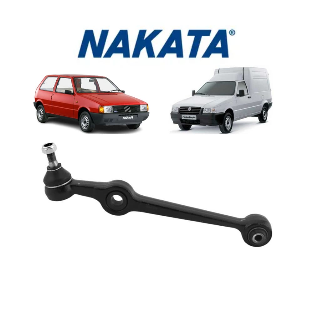Braço Oscilante Suspensão Com Pivô Dianteiro Fiat Fiorino 1988 A 2013 Nakata