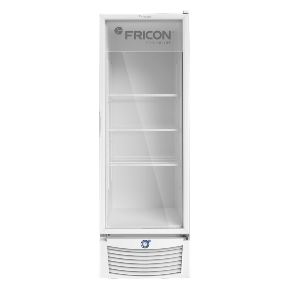 Freezer Vertical Tripla Ação 569 Litros Fricon Porta De Vidro Branco VCET 569V 220v