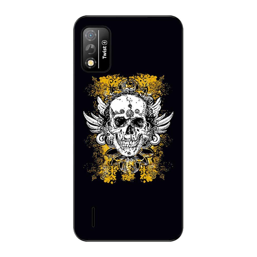 Capa Adesivo Skin374 Verso Para Positivo Twist 4 (2021)
