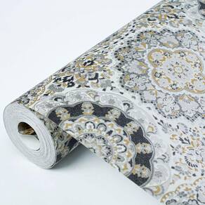 Papel de Parede Vinilizado Padrões DK-0273 - 53cm X 10M( ± 3%)