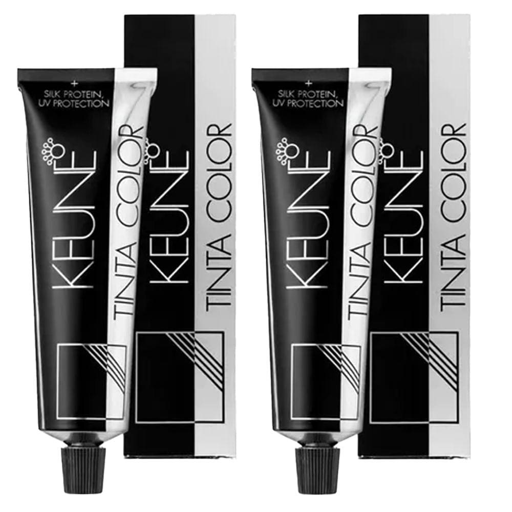 Kit Keune Tinta Color 7.44 Louro Médio Cobre Intenso - 2 Unidades