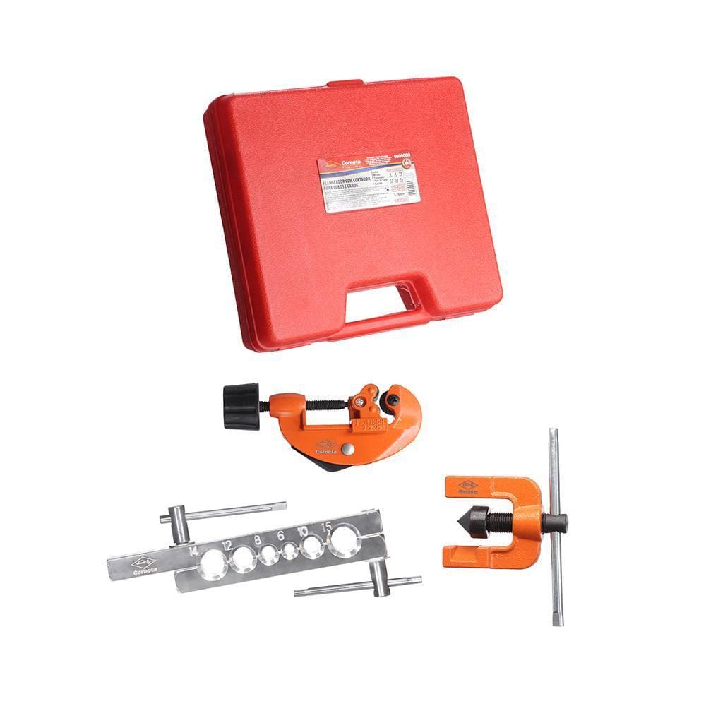 Kit Flangeador Com Cortador Para Tubos Corneta - 9996000