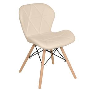 Cadeira Estofada Charles Eames Eiffel Slim Nude