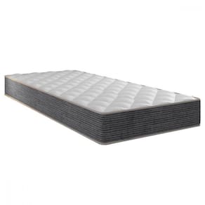 Colchão De Solteiro Tokio Molas Ensacadas 88x188x20 Cinza Com Branco Portobel Cinza Com Branco