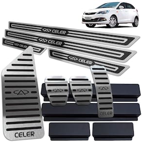 Soleiras Com Descanso Chery Celer 2013 A 2018 Preto