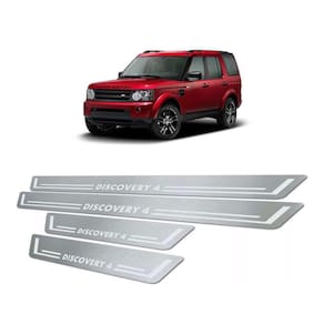 Soleira De Porta Land Rover Discovery 4 2009 Até 2016 Inox