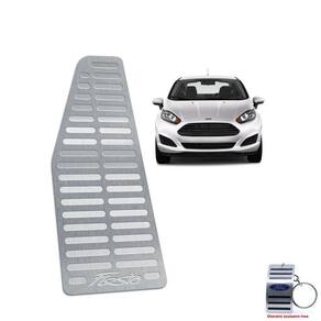 Descanso De Pé Ford New Fiesta 2011 Até 2019 Aço Inox