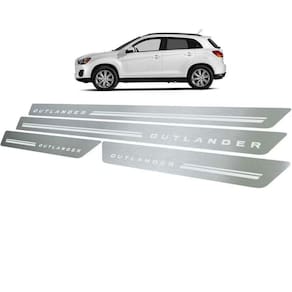 Soleira De Porta Mitsubishi Outlander 2008 Até 2013 Aço Inox