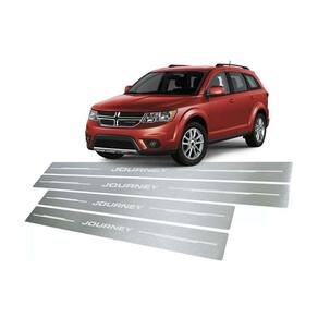Soleira De Porta Dodge Journey 2009 Até 2018 Aço Inox