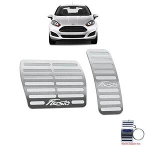 Pedaleira Ford New Fiesta Automático 2011 Até 2019 Aço Inox