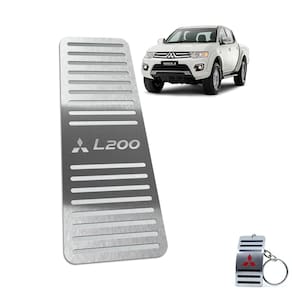 Descanso De Pé Mitsubishi L200 Triton 2008 Até 2017 Aço Inox