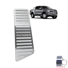 Descanso De Pé Ford Ranger 2013 Até 2016 Aço Inox