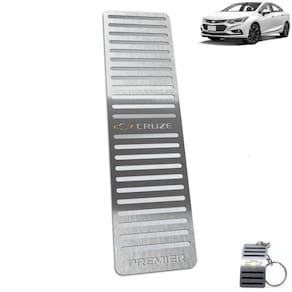 Descanso De Pé Chevrolet Cruze Premier 2017 Até 2020 Inox