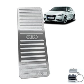 Descanso De Pé Audi A3 2014 Até 2019 Aço Inox