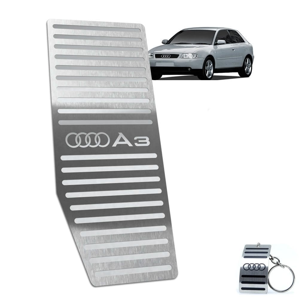 Descanso De Pé Audi A3 1996 Até 2006 Aço Inox