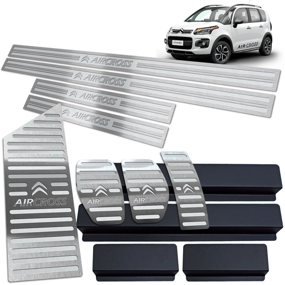 Soleira Pedaleira Manual Descanso Citroen Aircross 2011 2016