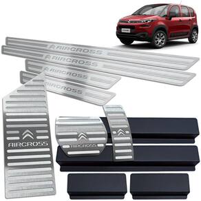 Soleira Pedaleira Descanso Citroen Aircross 2017/2019 Auto
