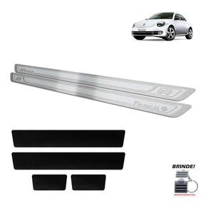 Soleiras Prata Alto Relevo + Vinil Fusca R-line 2 Portas