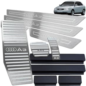 Soleira + Pedaleira Automático + Descanso Audi A3 1996 2006