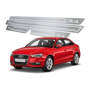 Soleira De Porta Audi A3 Sedan 2014 Até 2019 Aço Inox