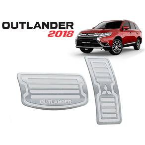 Pedaleira Automático Mitsubishi Outlander 2018 A 2020 Inox