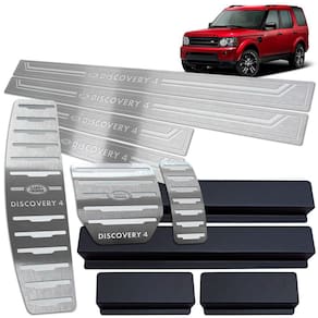 Soleira + Pedaleira + Descanso Discovery 4 2009 A 2016 Inox