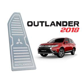 Descanso De Pé Mitsubishi Outlander 2018 Até 2020 Aço Inox