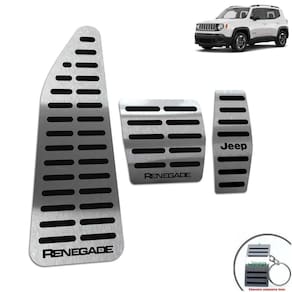 Soleira Vinil E Descanso Jeep Renegade Preto Alto Relevo