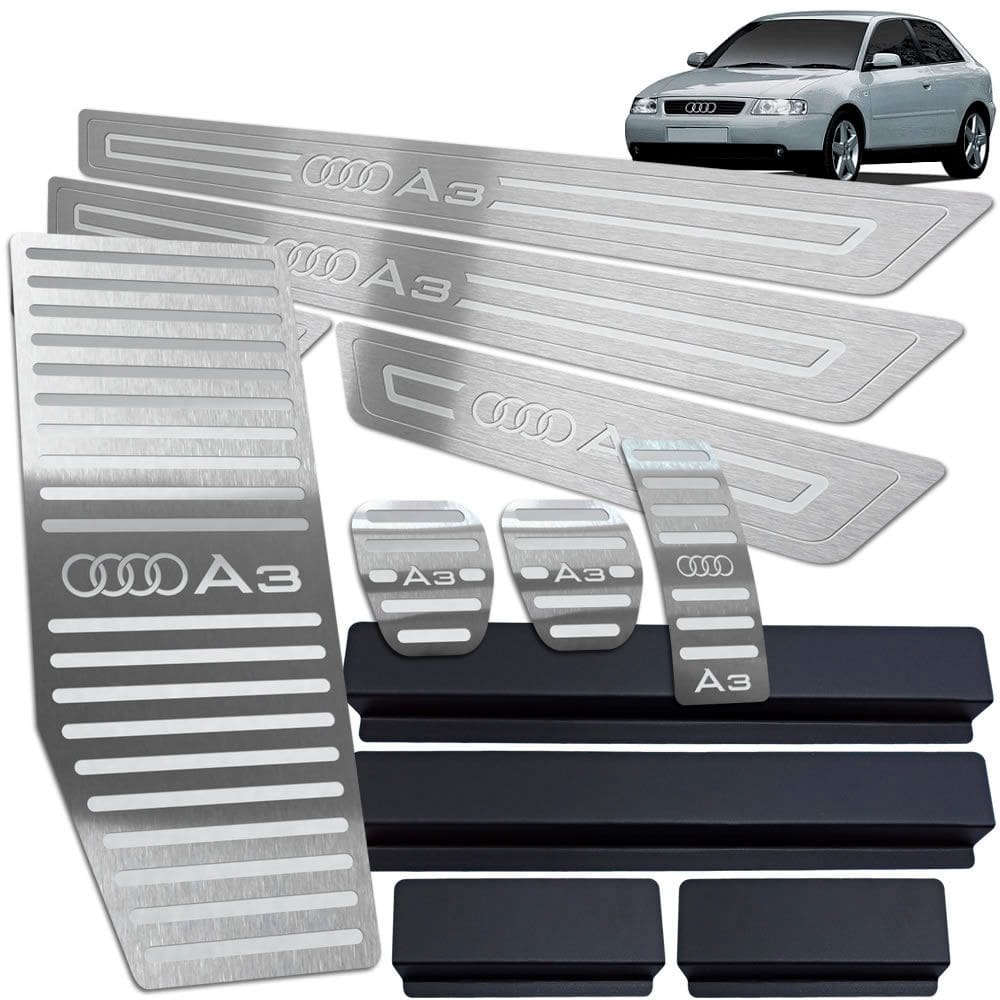Soleira + Pedaleira + Descanso Audi A3 Manual 1996 A 2006