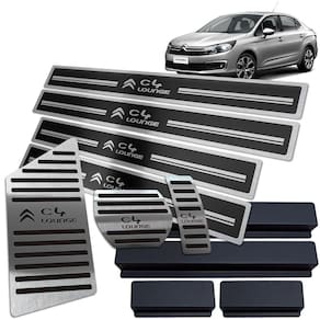 Descanso Pedaleira Auto Soleira Preto C4 Lounge 2014 A 2020