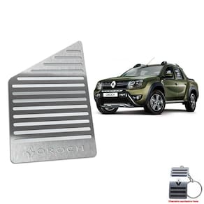 Descanso De Pé Renault Oroch 2016 Até 2021 Aço Inox