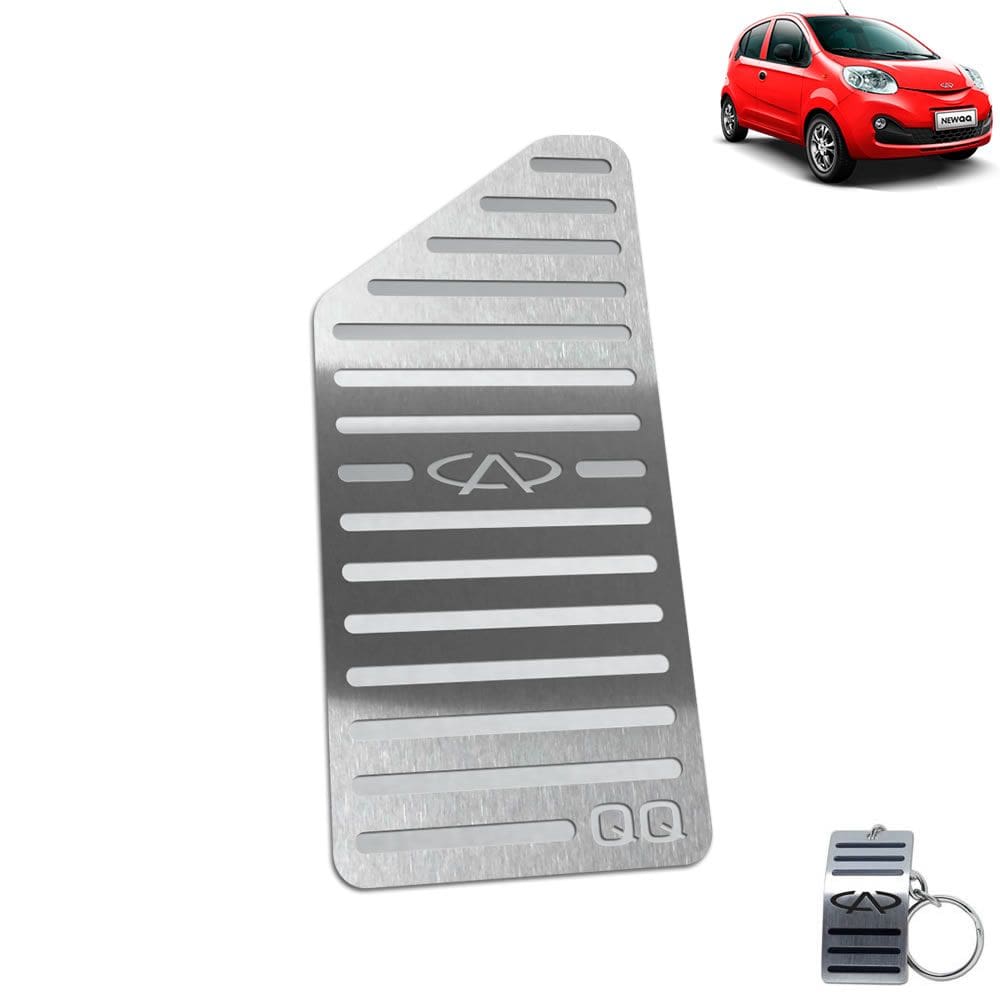 Descanso De Pé Chery Qq 2015 Até 2020 Aço Inox