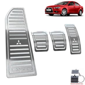 Pedaleira Com Descanso Lancer 2007/2019 Manual Prata