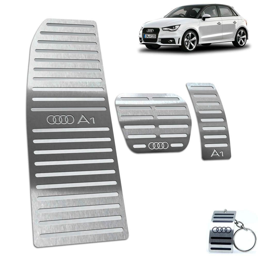 Pedaleira + Descanso Audi A1 4 Automático 2011 Até 2018 Inox
