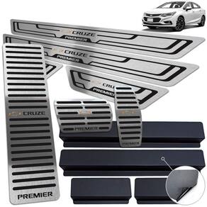 Descanso Pedaleira Soleira Cruze Premier 2017 A 2020 Preto