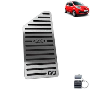 Descanso De Pé Chery Qq 2015 Até 2020 Aço Inox Preto